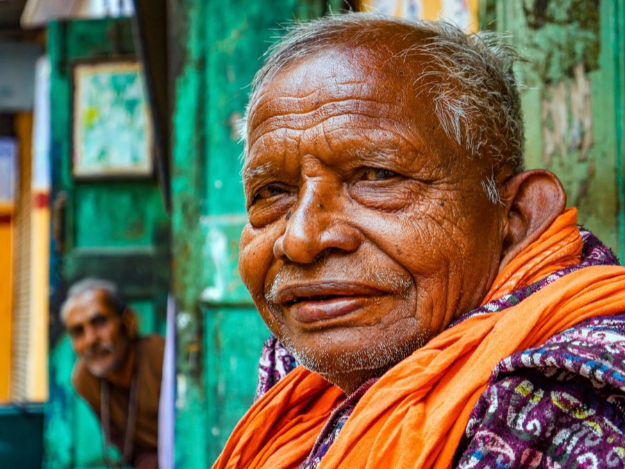 Portrait of a male patient